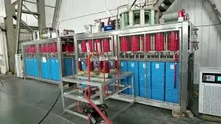 Integral Magnetization of Permanent Magnet Rotor of 2.5MW Wind Turbine #windturbine