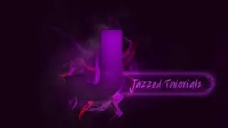 purple smoke text effect