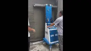 Useful machine screeding cement wall quickly & easily