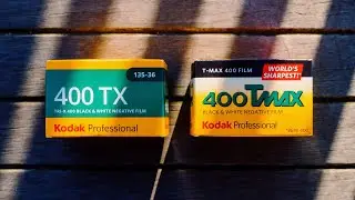 Kodak Tri-X vs T-Max 400 — Vannes, Brittany