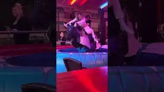 Cute rider on the bull 🐂 