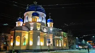 Зимовий вечір у моєму місті  Житомир 2017