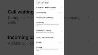 How to call record in all phone