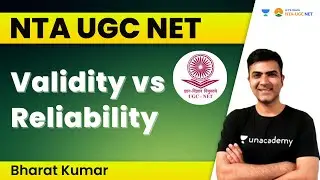 Validity vs Reliability | NTA UGC NET | Bharat Kumar