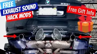 Golf tee mod / Exhaust valve mod + Free Exhaust Sound Hack Mods for Dual & Single Muffler Cars Loud*