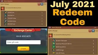 Lords Mobile July 2021 Redeem Code | Lords Mobile Redeem Code | Lords Mobile
