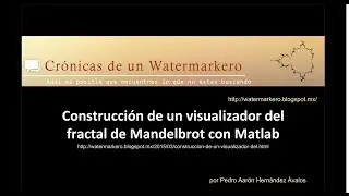 Fractal de Mandelbrot usando Matlab.
