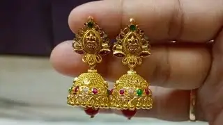 lakshmi devi jhumkas with weight