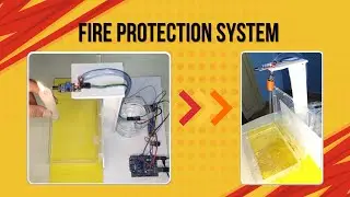 How to make fire protection system with arduino |fire fighting robot |final year projects bangalore