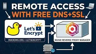How to Setup NGINX Reverse Proxy with DuckDNS and Docker
