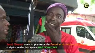 journee de setaI GueouI Maire de gueouI accompagnè par Ie prefet pour......