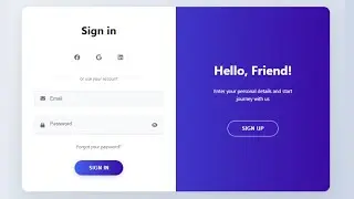 Create a Modern Login Form with HTML CSS & JavaScript  Animated & Responsive Tutorial