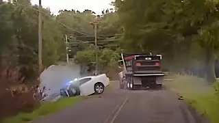 BEST CHASES 2025. Brutal TRUCK Police Pursuit and Crashes.