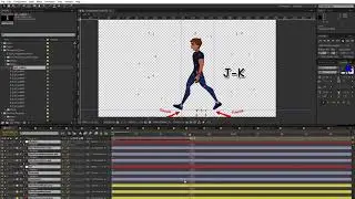 Цикл ходьбы 03: шагало (move parent)
