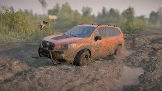 SnowRunner Mod Review | 2022 GWC SPORTSMAN - A SUBARU OUTBACK! [Console Friendly]