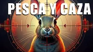 FISHING AND HUNTING for the first time!! 🐟 🐇 This is just the beginning