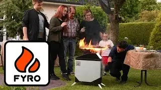 FYRO Stove: Patent-pending biomass stove for outdoor cooking
