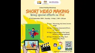 Short Video Making using Special Effects on iPad (Teaser)