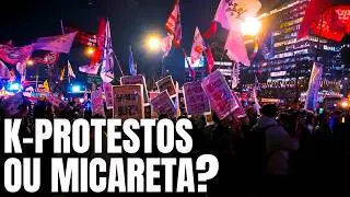 FUI PARAR EM UM PROTESTO NA COREIA! Só Queria Voltar Pra Casa…