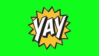 💥 GREEN SCREEN COMIC Speech Effect, Words, Exclamations💥 1080 x 1920