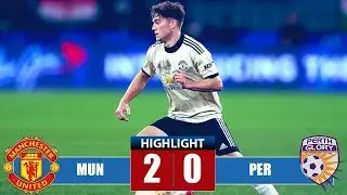 Маnсhеѕtеr Unіtеd vs Pеrth Glоry 2-0 Highlights & All Goals