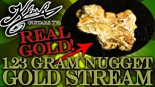 🔴 GOLD STREAM #226 - 1.23 GRAM GOLD NUGGET! FUN INCLUDED!