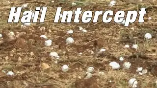 Storm Chaser intercepts huge hail - Sweetwater Texas - 25 April, 2023