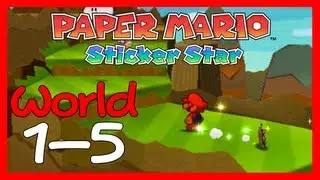 Paper Mario: Sticker Star - [W1-5 - Whammino Mountain]