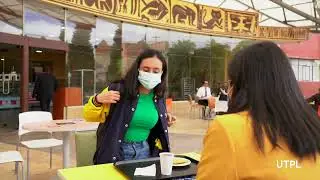 Retorno seguro | Uso de mascarilla en la cafetería UTPL