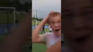 Rate this finish out of 10 in the comments ⚽️  #soccer  #football #footballtraining