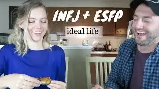 INFJ + ESFP talk about things