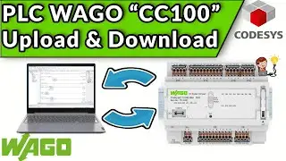 🔵✅UPLOAD & DOWNLOAD PROJECT PLC WAGO CC100 ((751-9301))
