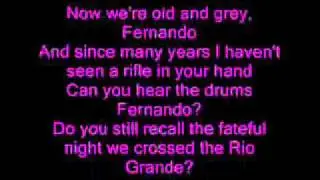 Abba - Fernando - Lyrics