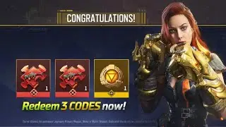 3 Free CODES for Scarlet Rhode - Machina + x5 Secret Cache in COD Mobile