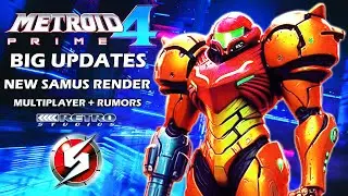 NEW Metroid Prime 4 Updates: Retro Studios 3D Samus Render Updated + Online MP and Development Rumor