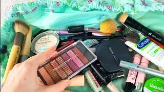 ASMR Makeup Bag Show and Tell (Whispered)