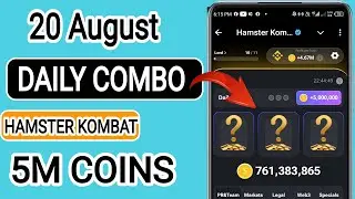 daily hamster combot combo card 20 August