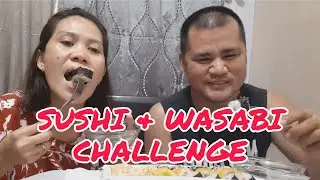 Spicy Sushi Showdown: Wasabi Eating Challenge