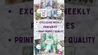 Junk Journal & Art Journaling Magic with the Artsydee Creation Club: Your Creative Oasis 🎨😍 #shorts