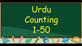 Urdu Counting 1 till 50