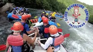 Rafting and Surfing at Double Suck Rapid on the Middle Ocoee with OAC