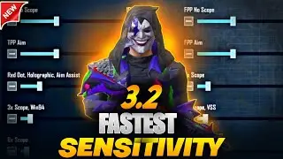 I Phone Xs Max 🔥Best Sensitivity Settings for Pubg Mobile in 2024 | Sensitivity and control codes