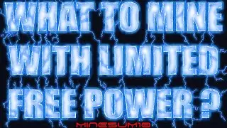 What should you mine with 