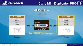 U-Reach Carry Mini HDD Duplicator PRO118 ( EN+CT )