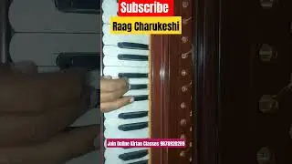#Shorts #viralreels  Raag Charukesi Shabad On Harmonium #vismaad