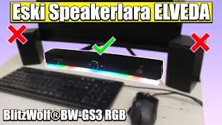 Soundbar'da Ses kasılır mı? - BlitzWolf®BW-GS3 RGB Soundbar İncelemesi