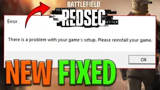 🔥 Battlefield REDSEC PC Fix | Reinstall Game Error & Setup Problem Solved (2025 Guide)