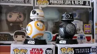 Star Wars BB8 & BB9 Funko Pop Best Buy Exclusive The Last Jedi Review Out THe Box