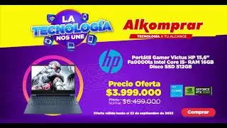 Trae tu consola o pc viejo y reclama bono de $400.000 para este portátil HP