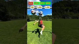 Challenge: reach high⚽️🦶🏼